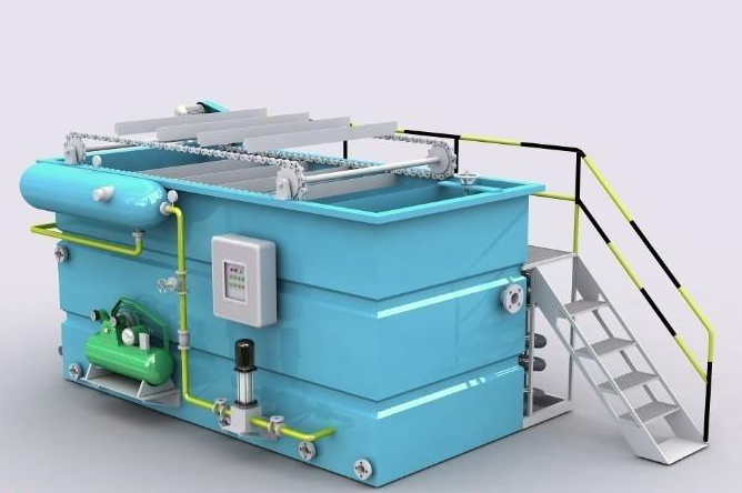 氣浮機選型，溶氣氣浮機，溶氣氣浮機定制-樂中環(huán)保