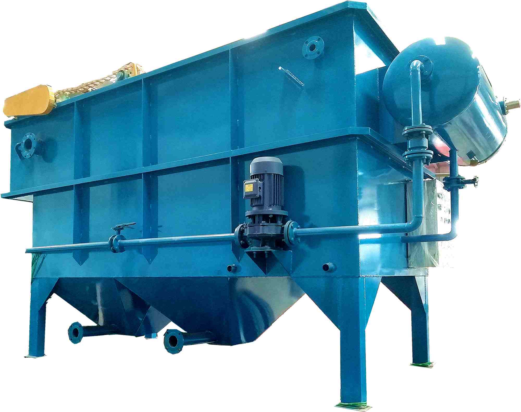 溶氣氣浮機運行過程中出現(xiàn)異常震動現(xiàn)象，2種方法幫你解決！2
